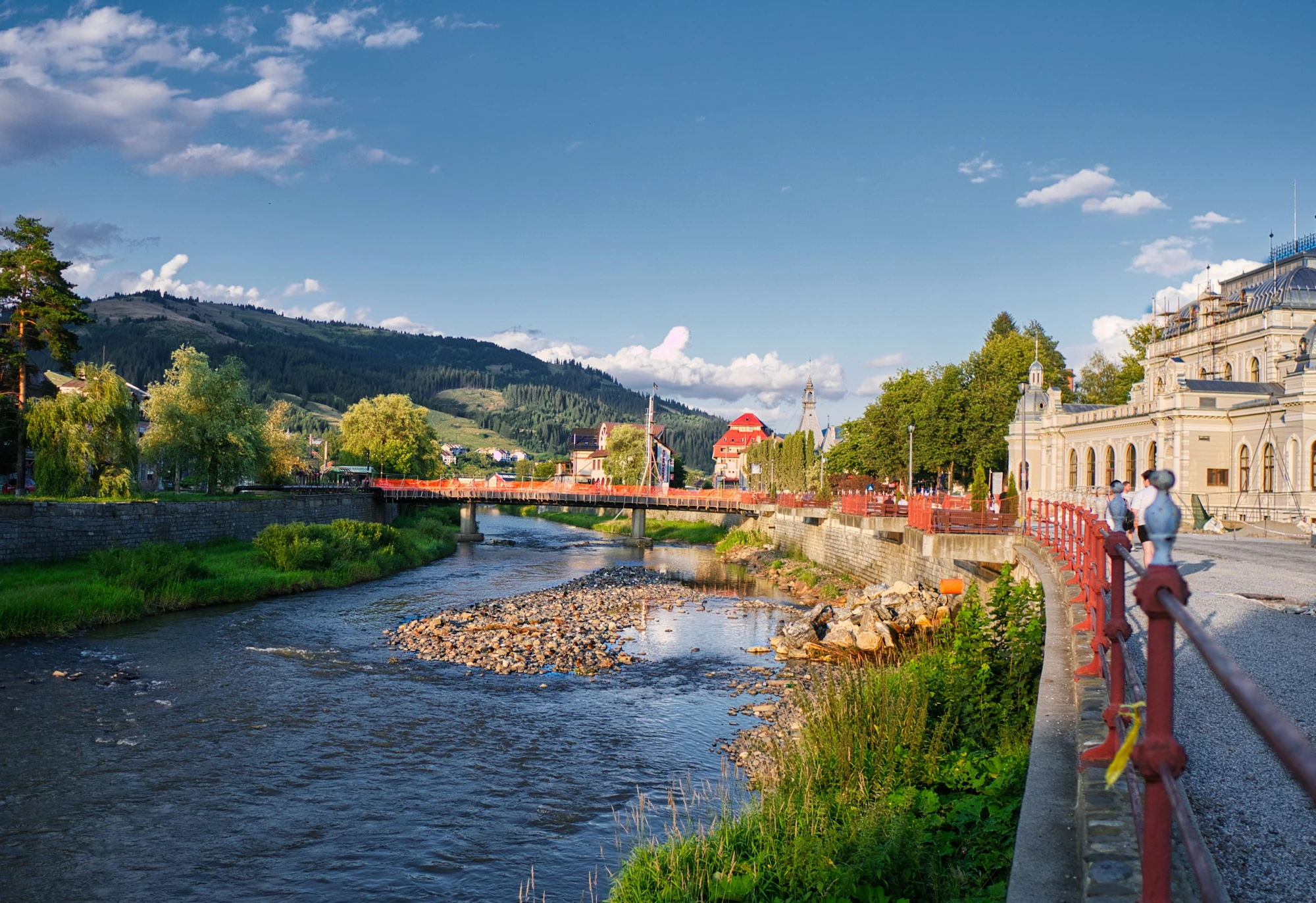 Day 6 Vatra Dornei - Historic casino and mountain surroundings